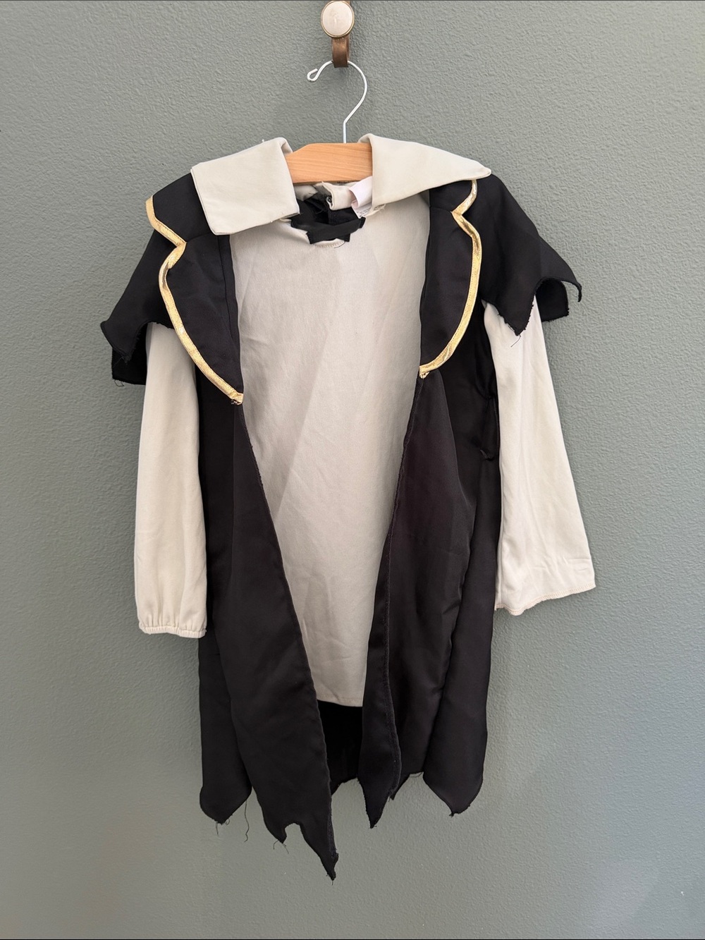 Kids Pirate Jacket Captain Sparrow Costume Sz 4-6Y